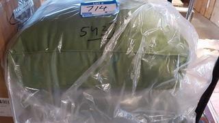 Sunbrella Eddie Bauer Cushion 23"x23"x6" Green - 2 pcs