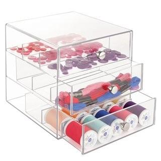 InterDesign Clarity Eyeglass Sunglasses Cosmetic Organizer (ITI2371)