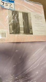 Exclusive Home Sateen Kids Twill Weave Blackout Window Curtain Panel Pair with Grommet Top 52x84 Winter Lilac / 2 pcs