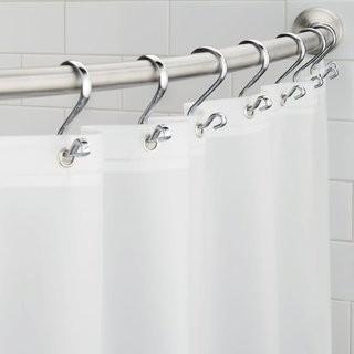 InterDesign Ellie Shower Curtain Liner (ITI2949) - 70"x72" - White Sheer