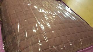 South Shore 3 pcs Quilt Set Full/Queen - Dk Purple