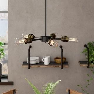 Williston Forge Dwight 5-Light Sputnik Chandelier (WLFR4868)