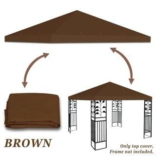 Strong Camel Replacement Gazebo Canopy Top - Brown