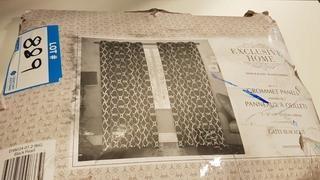 Exclusive Home Grommet Panels Gates Blackout (EH8023-02) - Grey / 2pcs / 52"x96"