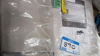 Exclusive Home Grommet Panels Gates London Thermal (EH8023-02) - Grey / 2pcs / 54"x84" / Beige