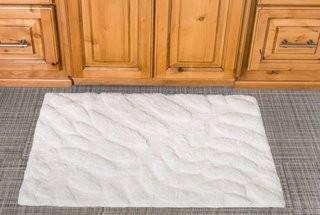 Linen Tablecloth Foliage Cotton Bath Mat (LNTB1205_19626488) - Bright Yellow