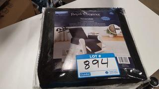 Royal Elegance Furniture Protector - Recliner Navy Blue 80"x70"