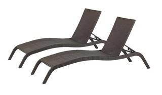 HB Tacana Wicker Stacking Chaise (1000847055) - 1 pcs Brown