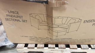 5 Piece Pinehurst Sectional Set