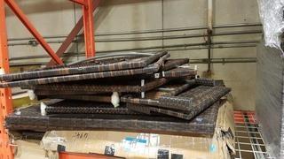 Wicker Table Brown - 2 pcs