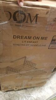 Dream On Me Brookside Toddler Platform Bed (DOM2030_25385150) - White