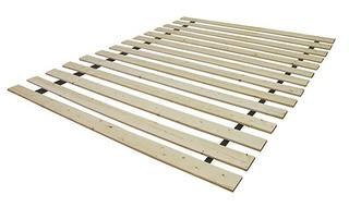 Cloud Base Solid Wood Frame w 15 Solid Wood Cross Support Slats - 14.5" Height - Full/Double