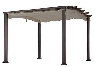 Hampton Bay 10'x10' Arched Pergola (1001025204)