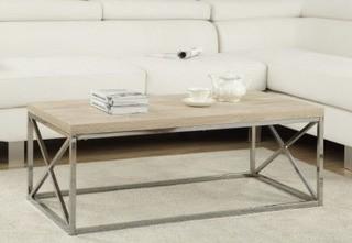 Monarch Specialties Inc. (I3208) Table Cocktail Metal Chrome