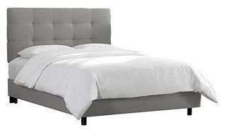 Skyline Furniture - Grey UPH Bed - King 