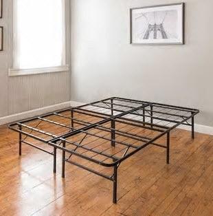 Hercules Metal Folding platform foundation bed frame / Twin
