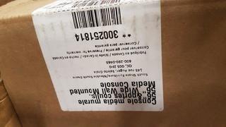 South Shore 56" wall mounted media console 