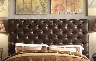 Alton A15 - Espresso - UPH Headboard - Queen - & Frame