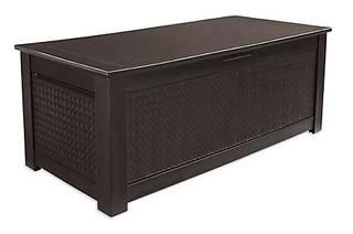 Rubbermaid - Patio Chic Storage Trunk - 136 Gallon Storage Trunk