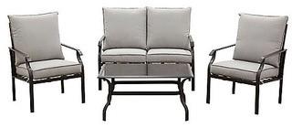 4 pcs Conversation wicker set - XTC-096