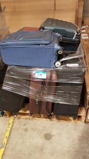 Lot Asst'd Hard & Soft Sided Luggage - Minor imperfections - "AS-IS" - 10pcs