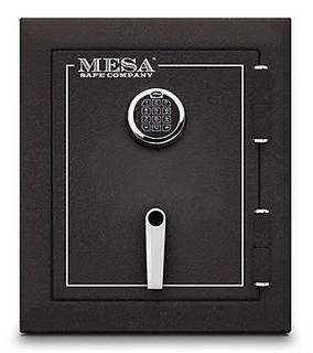 Mesa Safe Company 1.7 cu. ft. All Steel Burglary and Fire Safe with Electronic Lock, Hammered Grey
