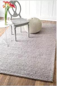 NULoom - Textures - CB01D - Light Grey - 4' x 6' 