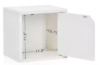 Way Basics Connect Cube Door - White