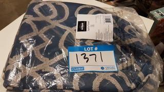 Eclipse Isante Panel Indigo Rod Pocket Panel 37"x84" - 2 pcs