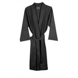 Nine Space Natural Living Organic Cotton Jersey Bathrobe (NXQ1630_14227386) - Brown