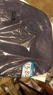 Seat Cover w Ties (69-05-N) - Navy Blue / Gray