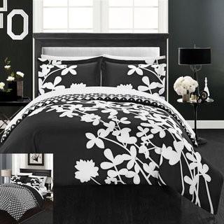 Chic Home Calla Lily Reversible Duvet Cover Set (CHDE2105_16560833_16600740) - King / Turquoise 