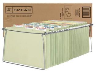 Smead Steel Hanging Folder Frame 64873, Legal, Gray