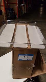 Kitchen Details Oversized Cutlery Organizer (23194) - 15.75"x12.6"x1.77"