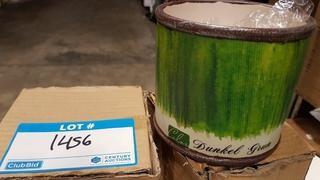 5X4" Ceramic Bucket - Green (S7322917) - 4 pcs