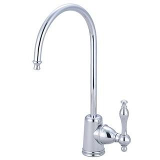 Kingston Brass Naples Gourmetier Single Handle Kitchen Faucet - Polished Brass (HS7192NL)