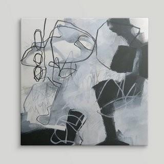 Great Big Canvas 'What's Happening II' by Jane Davies Painting Print (GRNG8961) - 16" x 16" 