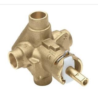 Moen 2520 Posi-Temp Rough-In Valve 1 H Pressure Balancing Valve 4 Port CC