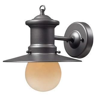 Elk Lighting 42405/1 Maritime One Light Outdoor Sconce, Graphite