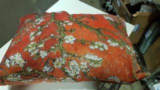 Floral Rectangle Throw Pillows 2 pcs - Coral 