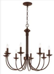 8 Light Chandelier - 9018 ROB