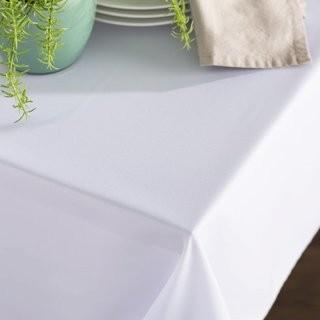 Wayfair Basics Poplin Rectangular Tablecloth -Lt Blue / 60x126" / 4 pcs