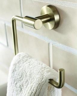 Amerock Arrondi Wall Mounted Towel Ring - Brushed Bronze 