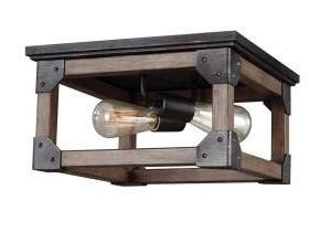Sea Gull Lighting - 7513302-846 - Dunning - Two Light Flush Mount