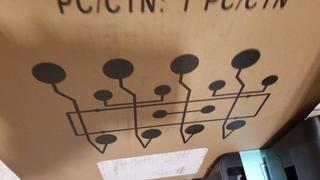 Baxton Studio Penny Mid-Century Modern Multi-Colored Coat Hanger CS-812-Multi-Color / Natural