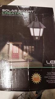 Solar Smart Creations Motion Security Light System - Black