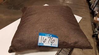 Decorative Pillows - Brown Tones  / 16x16" / 2 pcs