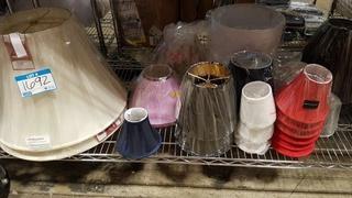 Lot of Assorted Lamp Shades Styles / Sizes