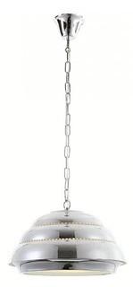 Longshore Tides Kennedi 1-Light Bowl Pendant (LNTS3261_23029965) - Chrome