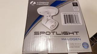 Lithonia Lighting Spotlight Halogen 50w (LTKMSBK MR16GU10 INC WH M4) - White